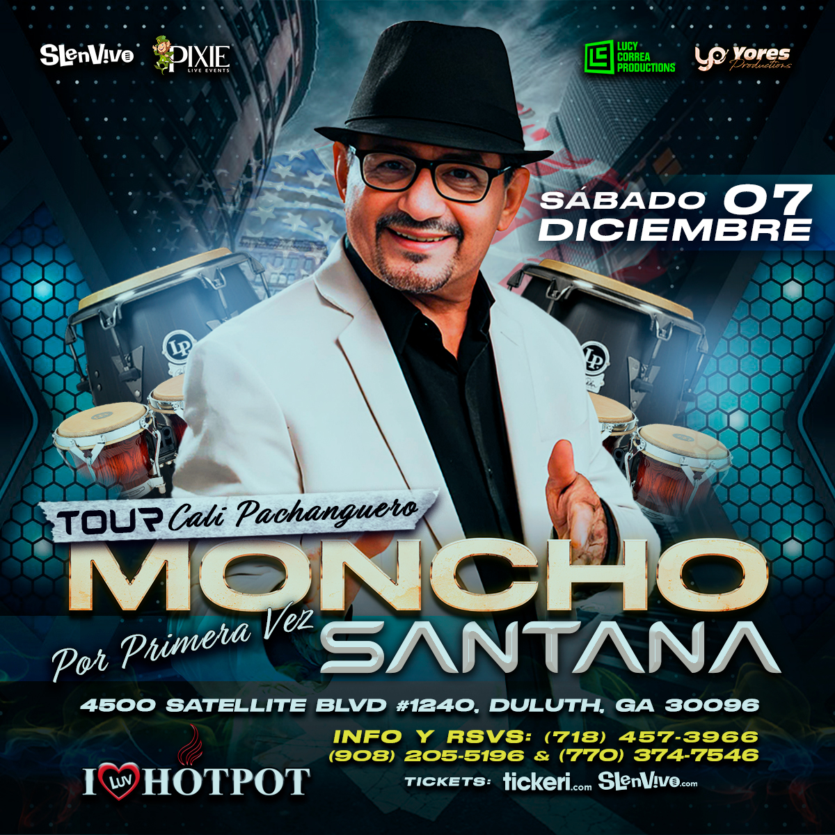 MONCHO SANTANA EN ATLANTA, GA!